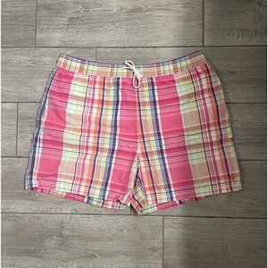 Polo by Ralph Lauren Pastel Madrid Plaid Swimsuit